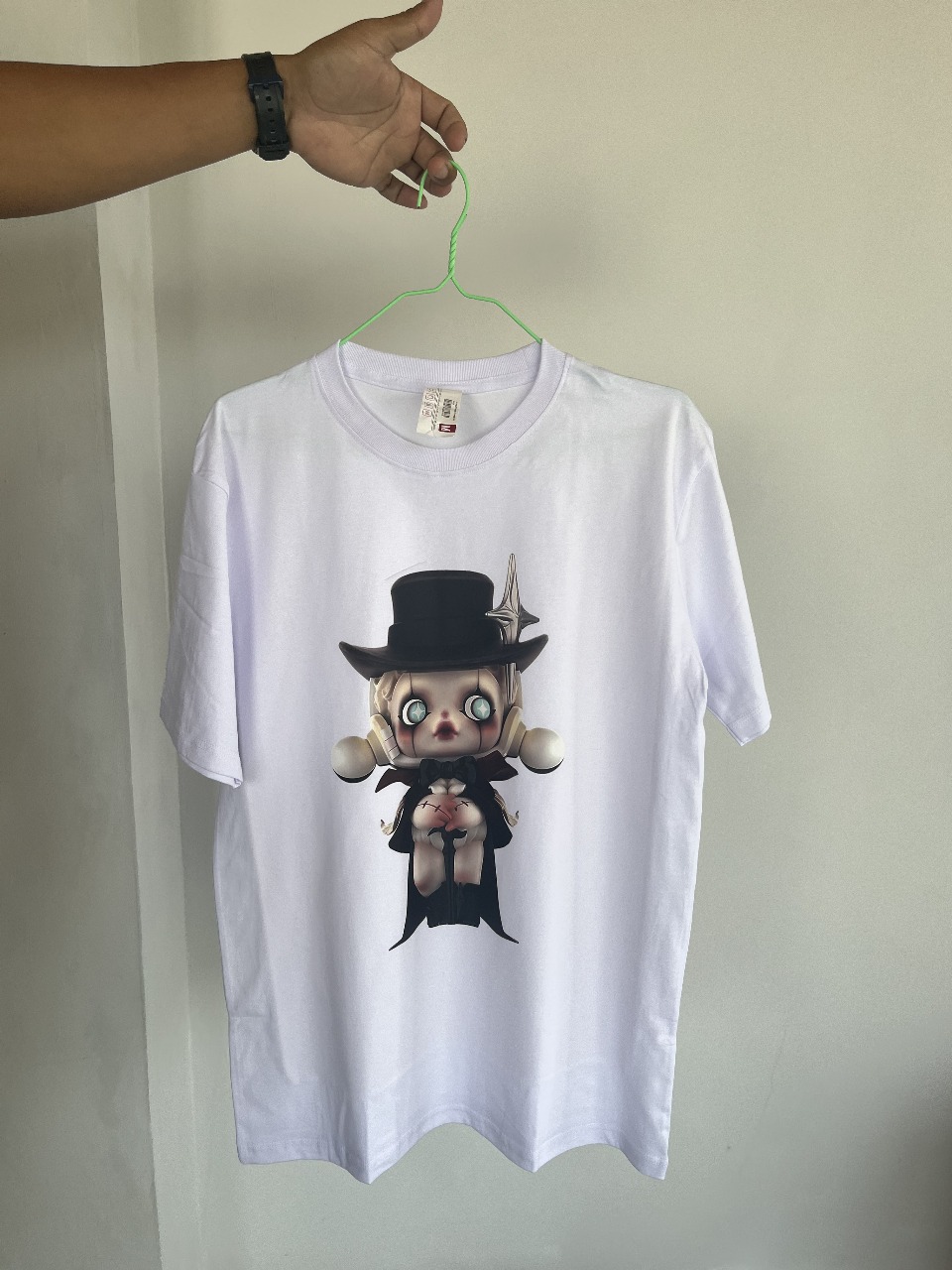 Kaos Premium 30s Pendek Putih