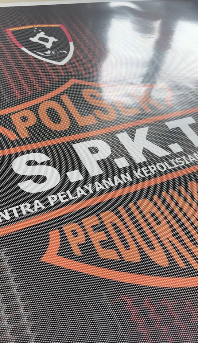 Stiker One Way  Vison